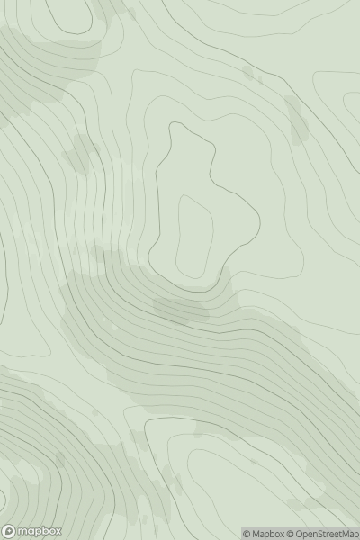 Thumbnail image for Meall nan Caorach [Loch Tay to Perth] showing contour plot for surrounding peak